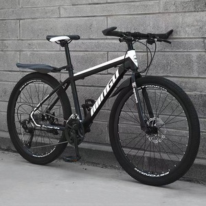 <span class=keywords><strong>Summit</strong></span> Hardman MTB Acero de alto carbono Hardtail Horquilla de suspensión gruesa Estabilidad Control de disco dual - Product Image 6