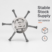 Roue à fil d'acier pour désherbeur, accessoire de rechange pour tondeuse à batterie au lithium, outil de jardinage de 150 mm (6 pouces)