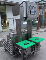 Machine de remplissage de bière professionnelle | Embouteilleur à contre-pression + Sertisseur de canettes | Compatible avec la ligne de brasserie