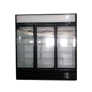 Exhibidor <span class=keywords><strong>Vertical</strong></span> de Bebidas Refrigeradas para Supermercados y Restaurantes, con Ventilador de Vidrio Comercial para Botellas de Cerveza - Product Image 5
