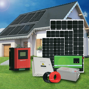 Sistema de Energía Solar Fotovoltaica Completo para el Hogar, Fuera de la Red, de 300W, 500W, 1KW, 2KW, 3KW, 5KW y 6KW - Product Image 4