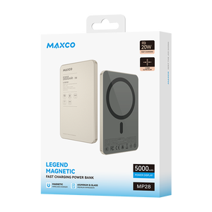 Maxco 15w elegante caricatore magnetico Wireless PD20W Power Bank portatile 5000mah <span class=keywords><strong>per</strong></span> <span class=keywords><strong>smartphone</strong></span> - Product Image 6