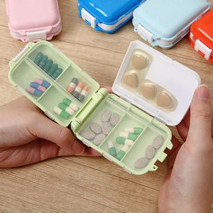 Pastillero Plegable de 8 Compartimentos, Organizador de Medicamentos Portátil de 3 Niveles para Viajes y Desplazamientos Profesionales - Product Image 4