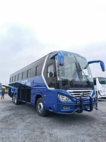 Autobus neuf de luxe 57 sièges Autobus moteur avant 72 sièges avec double essieu arrière