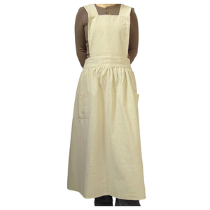 <span class=keywords><strong>Tablier</strong></span> en <span class=keywords><strong>lin</strong></span> extra-long personnalisé pour fleuristes et boulangeries, style <span class=keywords><strong>japonais</strong></span> avec impression personnalisable et bretelles élargies - Product Image 1