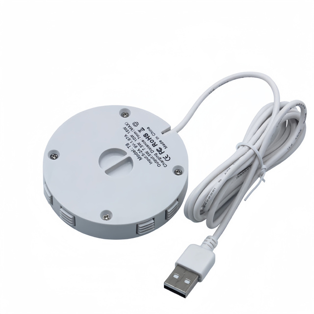 FCC ROHS 15W Built-in Table Wireless Charging Pad Desktop Embedded Furniture 7mm Invisible Hidden Wireless Charger
