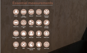 Balance connectée intelligente à double fréquence pour l'analyse de la <span class=keywords><strong>composition</strong></span> <span class=keywords><strong>corporelle</strong></span>, <span class=keywords><strong>analyseur</strong></span> de santé par bio-impédance, pèse-<span class=keywords><strong>personne</strong></span> numérique avancé, approvisionnement direct usine - Product Image 2