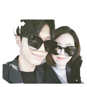 Gafas de Sol Redondas para Mujer, Estilo Moderno, Protección UV400, Montura de Resina, Diseño Retro Coreano, para Viajes - Product Image 3