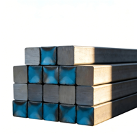 Barra Cuadrada de Hierro 50x50mm 40x40mm, Laminada en Caliente, para Construcción, Acero MS A36 1010 1045