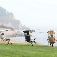 Chaise de plage portable de loisirs avec parasol pour camping en plein air, livraison en 72 heures