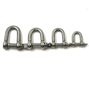 Thép Không Gỉ Hình Dạng D Còng Dưới Cho Chuỗi Wirerope Nâng Cắm Trại Ngoài Trời Survival Rope Vòng Đeo Tay - Product Image 3