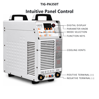 Machine à souder TIG à impulsions AC/DC 350A, soudeuse TIG MMA à onduleur pour aluminium et acier inoxydable