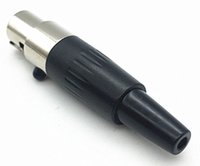 Connecteurs audio Mini XLR mâle 5 broches vers Mini XLR femelle 5 broches