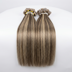 ผมต่อแบบเทปตรง สีไฮไลท์เปียโน ผมแท้เวียดนาม 100% - Product Image 1