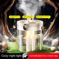 Nouvel Arrivage 2026 – Humidificateur Double Pulvérisation Grande Capacité 1L Haute Qualité, Fonction Sommeil Silencieux, Type-C, Cadeau de Pendaison de Crémaillère