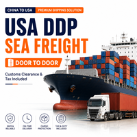 Transit maritime LCL+Express Chine-USA-Royaume-Uni, porte-à-porte, DDP taxes incluses, assurance, délai de transit 25-45 jours, Chaojitu