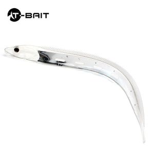 15cm 28cm barca pesca nastro bianco pesce trasparente coda di capelli morbido pesce pesca pesca esche artificiali anguilla <span class=keywords><strong>per</strong></span> il luccio - Product Image 4