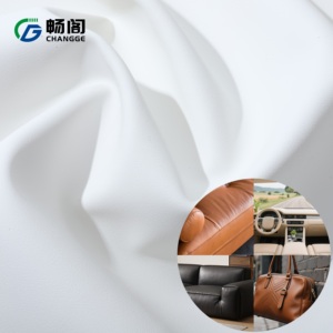 Cuero artificial tela de silicona automóvil sintético permanente cuero antiincrustante para asientos paneles de puerta - Product Image 5