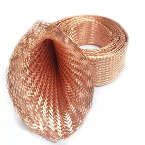 Massive Leitfähig keit Flache flexible blanke geflochtene Kupferdraht-Lack isolierung für Heiz anwendungen - Product Image 2