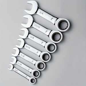 Clé à cliquet à manche court de fabrication directe pour la réparation automobile à dégagement rapide, norme britannique, outil de bricolage - Product Image 3