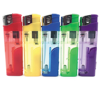 Gaz en plastique de briquet électrique jetable classique BIDA LED pour le camping et le tabagisme