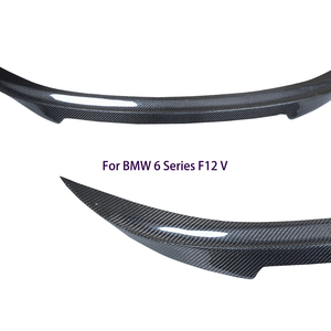 Aileron arrière en fibre de carbone style V pour BMW Série 6 Cabriolet 2 portes/F12 M6, 2011-2018 - Product Image 3