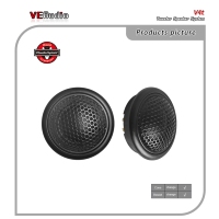 Neodymium Super Tweeter Speakers Good Quality 1 Inch Black 12V Tweeter for Car Dome Tweeter