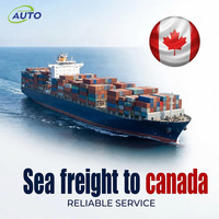 Agent d'expédition maritime de conteneurs complets (20GP, 40GP, 40HQ, 45HQ) Chine-Canada CIF Vancouver, avec assurance vers Calgary, Alberta
