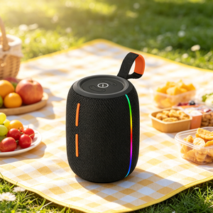 Altavoz Bluetooth 5.3 de Alta Potencia, Mini <span class=keywords><strong>Subwoofer</strong></span> Portátil <span class=keywords><strong>para</strong></span> Exteriores, <span class=keywords><strong>para</strong></span> Fiestas en <span class=keywords><strong>Casa</strong></span>, Teléfono y Computadora - Product Image 3