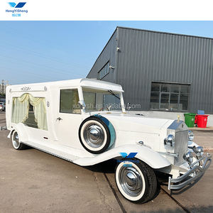 Carruaje tirado por caballos blancos de estilo clásico moderno Entrenadores funerarios de 4 ruedas Venta de transporte especial para coche fúnebre por fabricante - Product Image 5