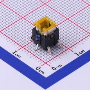 K6-6275S03 Tactile Switch SMD,6x6mm Switch ( Operating Force: 1.6N )( Mounting Type: Vertical Mount )( Switch Length: 6mm ) - Product Image 1