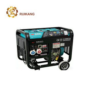 소형 발전기 유차이 3KW 5KW 6KW 8KW 10KW 12KW 15KW 공랭식 가솔린 및 디젤 발전기 - Product Image 5