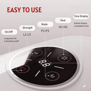 Peralatan pijat tangan pereda nyeri 5 penguat dengan kompresi udara tanpa kabel panas untuk telapak tangan kompres panas jari - Product Image 4
