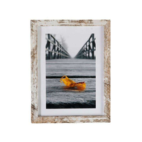 Juego de Marcos de Madera Premium para Fotos, Acabado Multicolor, para Decoración de Pared, Regalo, Exhibición en Pared