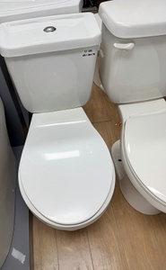 Inodoro de Cerámica de Una Pieza con Doble Descarga y Alta Tasa de Descarga, Sanitario para Baño WC - Product Image 6