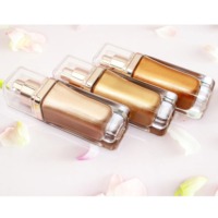 Huile parfumée scintillante naturelle et végane Body Glow, bronzant liquide doré pour le corps, parfum extrait de plantes du Guangdong, Chine, conforme IFRA