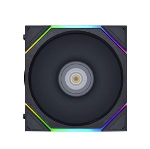 Ventilateur PC <span class=keywords><strong>Lian</strong></span> <span class=keywords><strong>Li</strong></span> UNI FAN TL120-3 haute performance blanc/noir avec éclairage RGB pour dissipation thermique - Product Image 3
