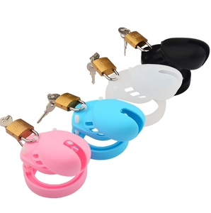 Hete aanbieding Bondage Mannelijke Kuischheidsapparaat <span class=keywords><strong>Cock</strong></span> Cage Kleurrijke Siliconen Penisring Seks Speelgoed <span class=keywords><strong>Cock</strong></span> <span class=keywords><strong>Ring</strong></span> SM <span class=keywords><strong>Cock</strong></span> Cage Seks Speelgoed voor Mannen - Product Image 6