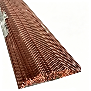 แท่งทองแดงกลม C11000 ความแม่นยำสูง ค่าความคลาดเคลื่อนต่ำ สำหรับอะไหล่ส่วนประกอบนำไฟฟ้าในสวิตช์ไฟฟ้า - Product Image 4