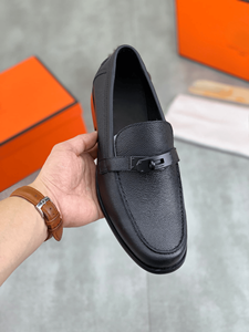 Zapatos Oxford de Piel de Vacuno con Entresuela de Goma/Látex, Suela de Goma y Forro de Tela para Todas las Estaciones - Product Image 2