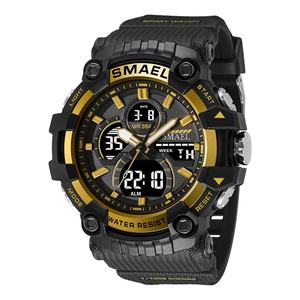Relojes SMAEL 8079 de doble hora para hombre, relojes digitales de moda, reloj deportivo electrónico de cuarzo. - Product Image 1