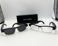 Gafas Inteligentes con Cámara, Bluetooth Inalámbrico, 8MP, Marco Metálico, Multifuncionales, con IA, Modelo L802 para Hombre