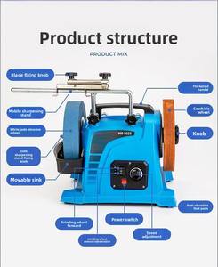 Strumenti per affilare il <span class=keywords><strong>banco</strong></span> bagnato 220 <span class=keywords><strong>acqua</strong></span> V fai <span class=keywords><strong>da</strong></span> te a velocità variabile elettrico smerigliatrice professionale 200W - Product Image 3