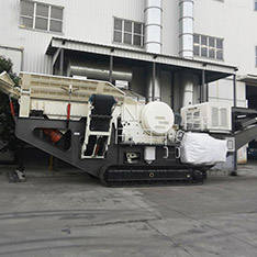 Мобильная каменная дробилка, портативная гусеничная дробильная станция гусеничного типа, передвижная дробилка для каменной руды - Product Image 2