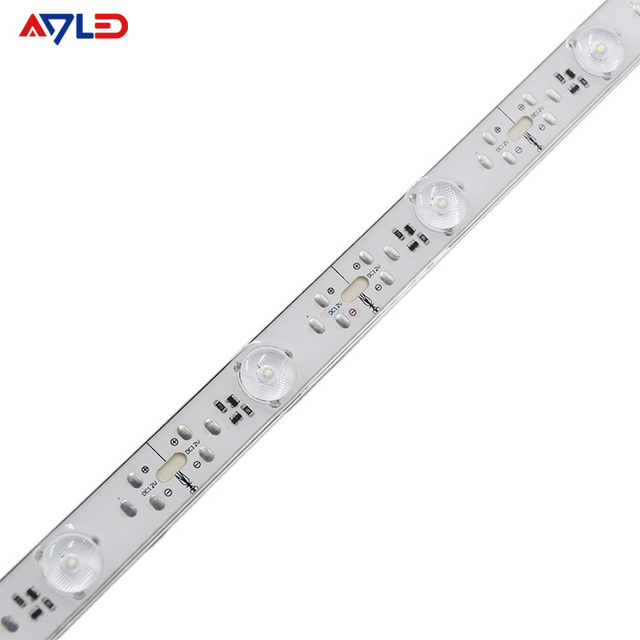 Outdoor Rigid Led Bar Lighting IP67 DC 12V 3030 14leds/m Led Module Bar For Single-Sided Lightbox