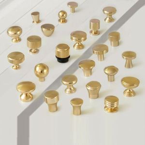 Pomos modernos para cajones de cocina, tiradores sencillos dorados para muebles, manijas para gabinetes - Product Image 1