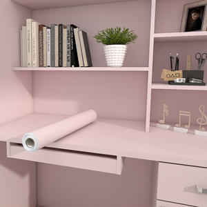 Vinilo Adhesivo para <span class=keywords><strong>Armario</strong></span>, Grueso, de Color Sólido, Moderno, para el Hogar, de PVC, Impermeable, Resistente a la Humedad, al Calor y a la Suciedad, para Dormitorio - Product Image 2