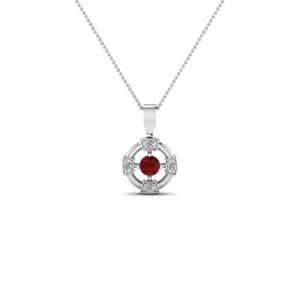 Latest Design 925 Silver CZ Crystal Infinite Necklace Pendant for Woman