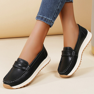 Mocasines Sin Cordones para Mujer, Tallas Grandes, Estilo Casual y para Caminar, Zapatos para Mamá - Product Image 2