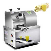 Extracteur de jus de canne à sucre automatique 300 kg/h, presse à canne à sucre commerciale à batterie pour magasin